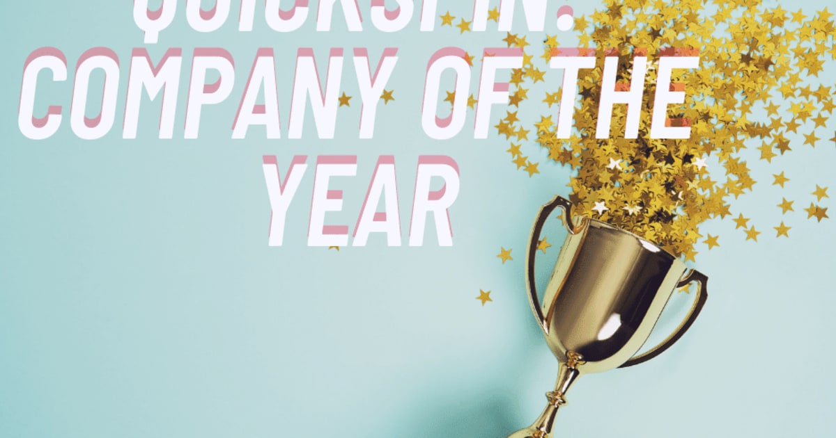 Quickspin Bags το Βραβείο Prestigious Company of the Year